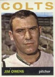 1964 Topps Baseball Cards      241     Jim Owens
